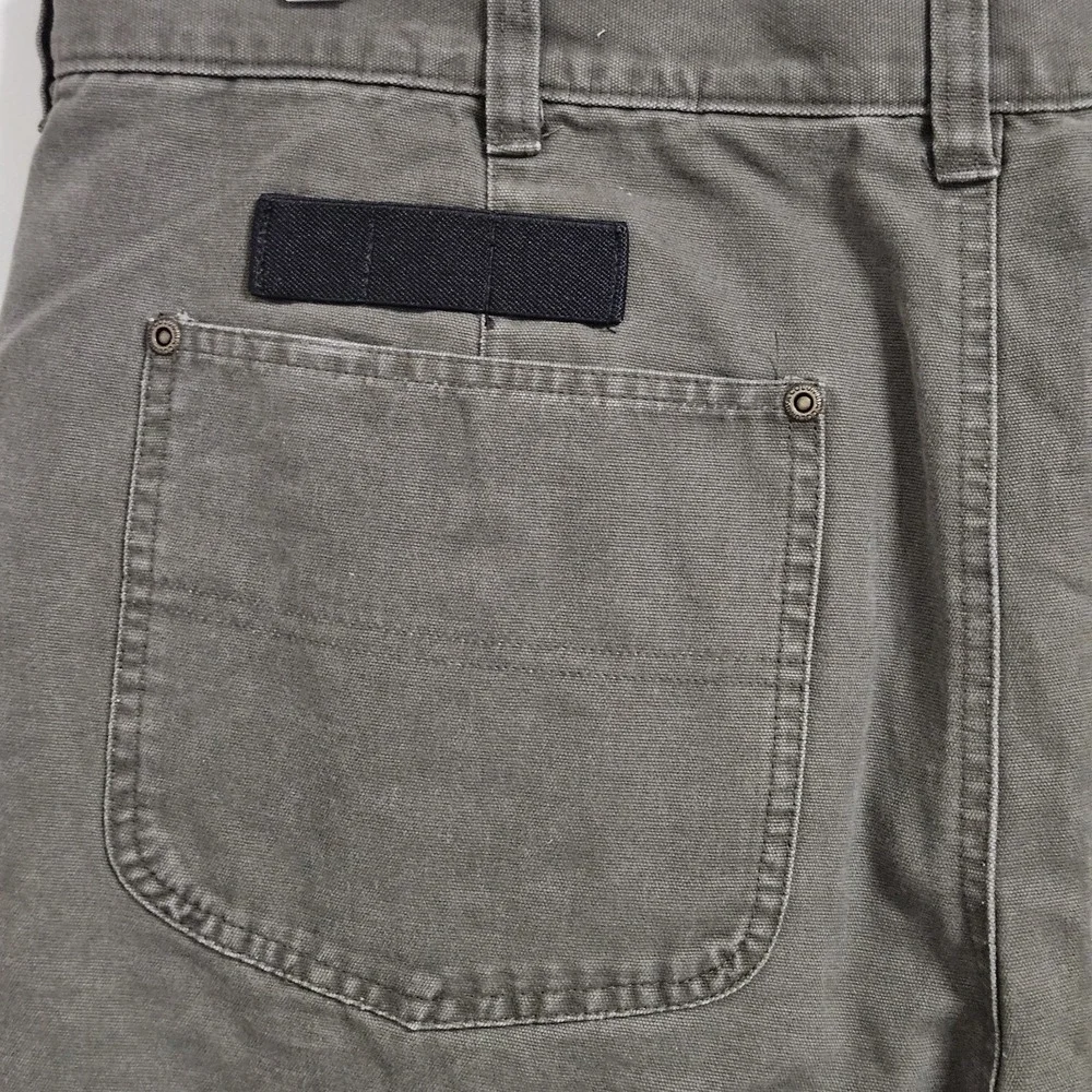 Columbia Shorts Mens 38 Green River Lodge Canvas Utility Rugged Hiking Gorpcore